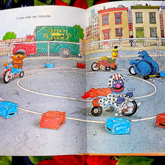 I can do it myself Sesame Street vintage book 1980 - Picture 6 of 8
